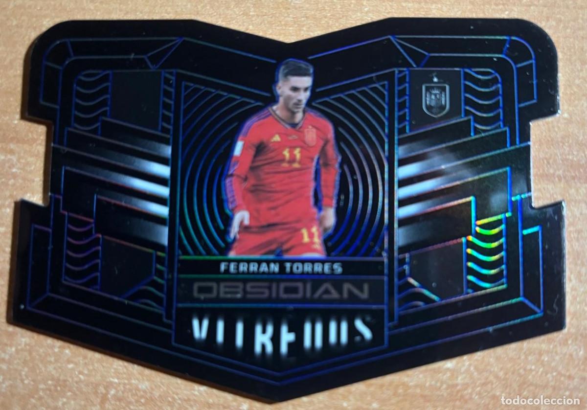 Cromos de f&uacute;tbol: PANINI OBSIDIAN SOCCER 2022-2023 22 23 FERRAN TORRES (ESPA&Ntilde;A) NUMERADA /20