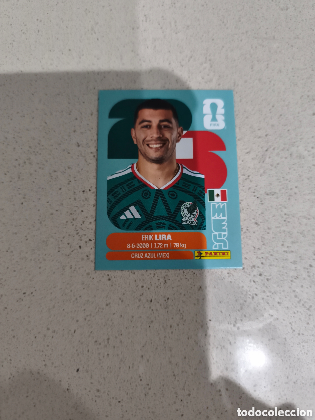 Cromos de f&uacute;tbol: CROMO LIRA MEXICO. SET ACTUALIZACI&Oacute;N MUNDIAL 2026. PANINI.