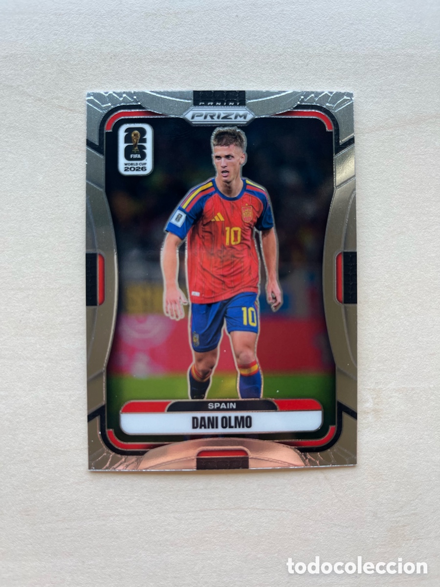 Figurine di Calcio: Dani Olmo Prizm Mundial 2026 - Espa&ntilde;a