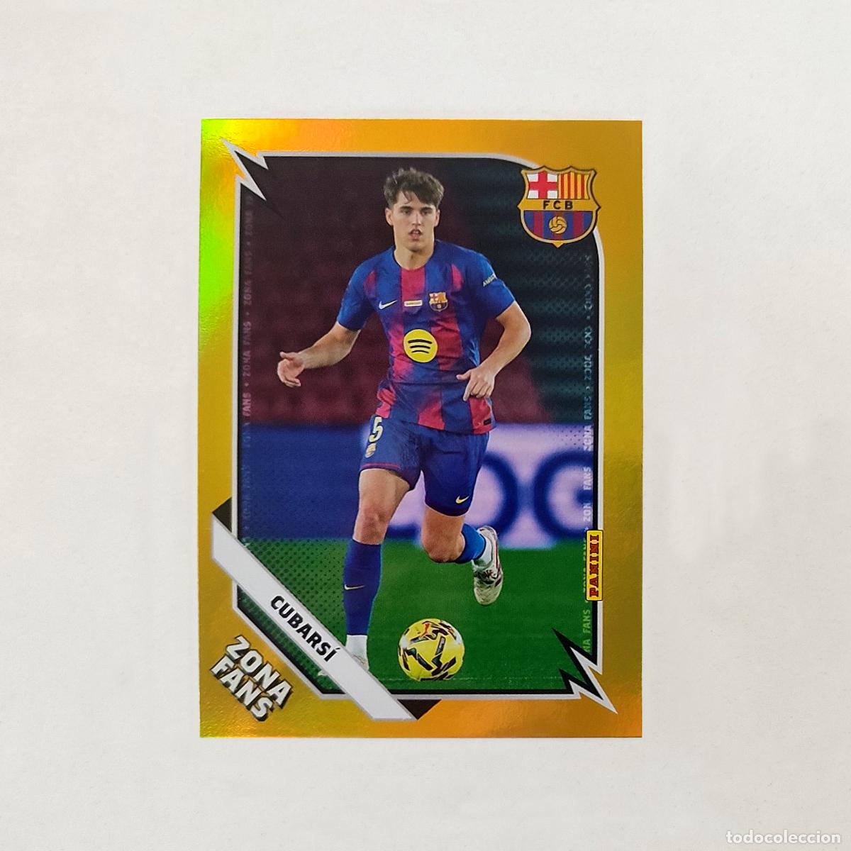 Cromos de f&uacute;tbol: Cubarsi Zona Fans Gold Panini Club FC Barcelona 2025/2026
