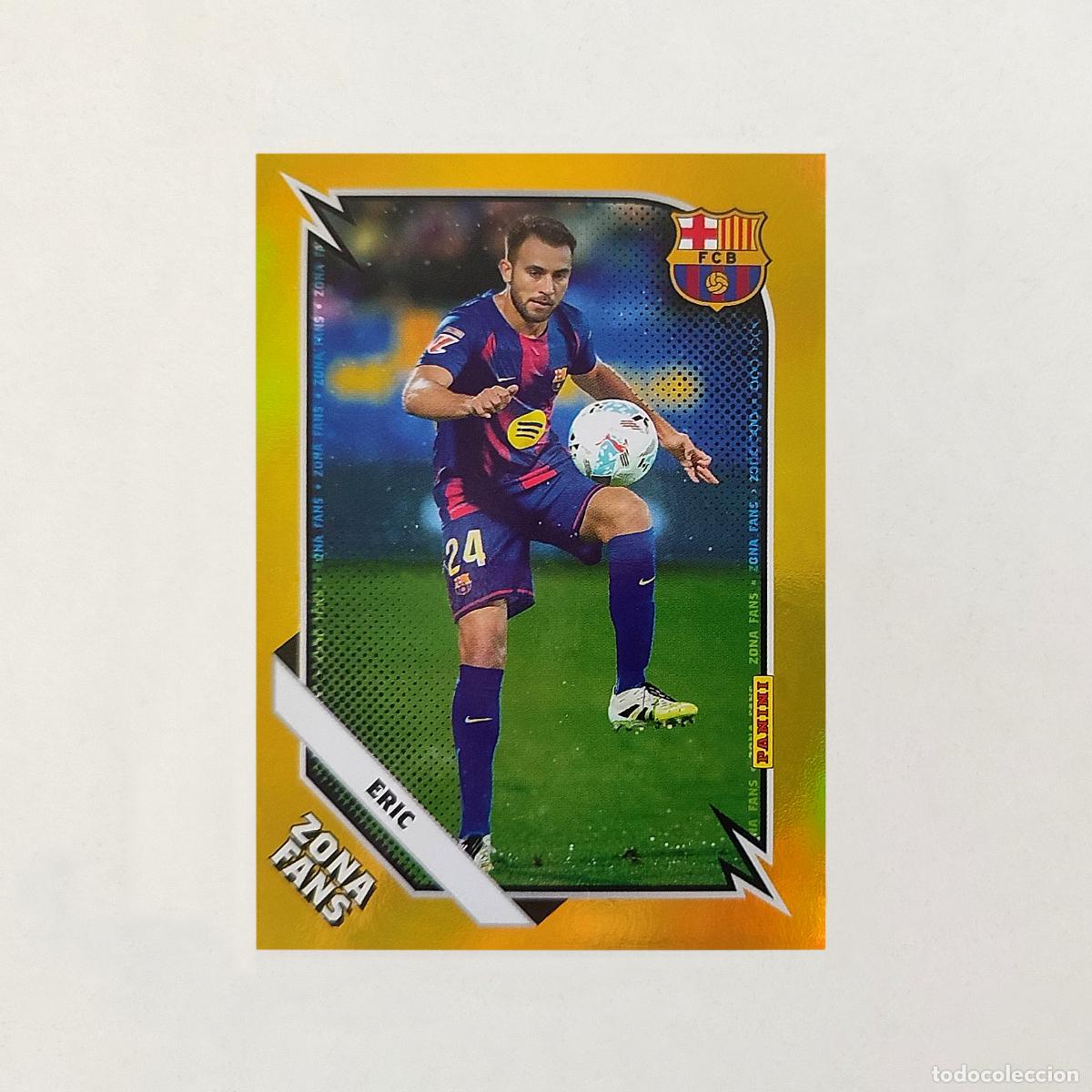 Cartes &agrave; collectionner de Football: Eric Garcia Zona Fans Gold Panini Club FC Barcelona 2025/2026