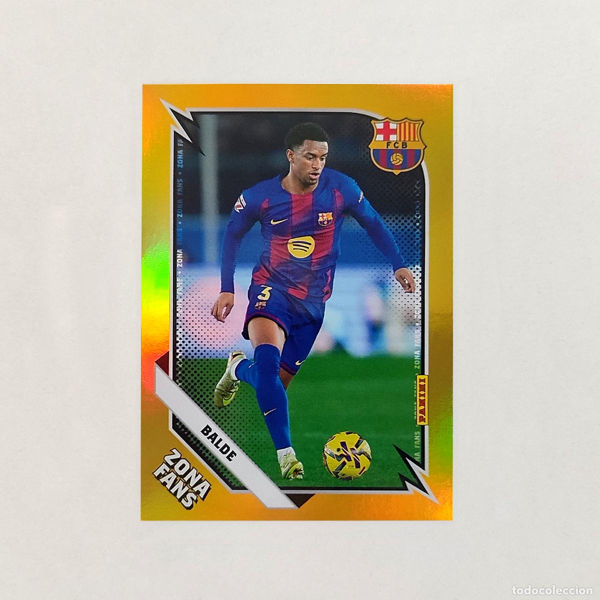 Cartes &agrave; collectionner de Football: Balde Zona Fans Gold Panini Club FC Barcelona 2025/2026