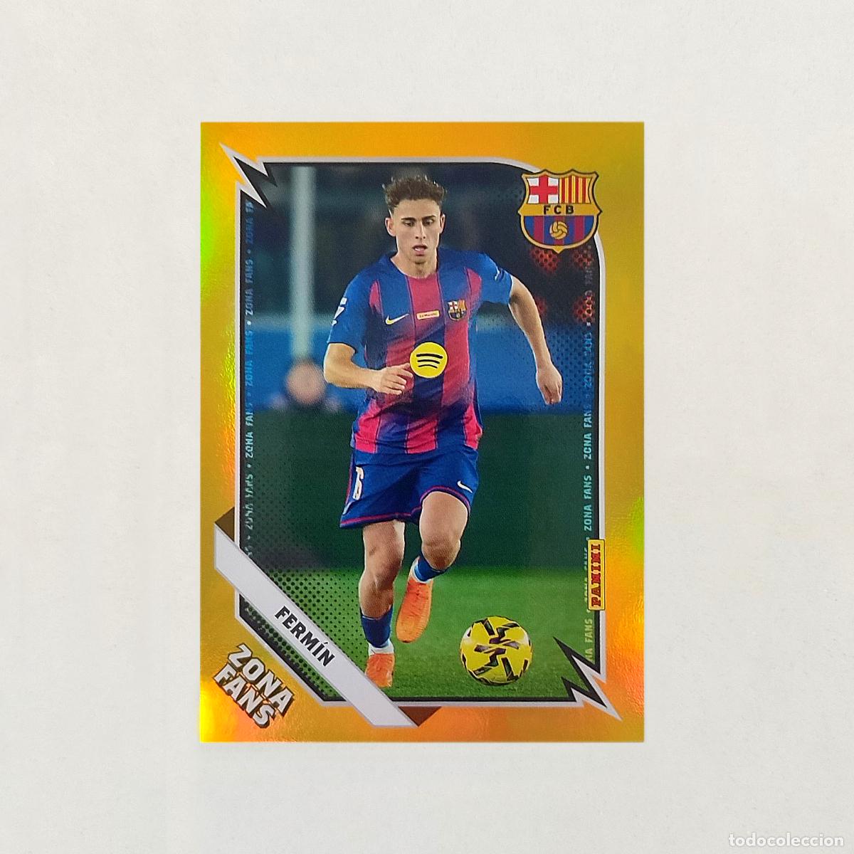 Fu&szlig;ball-Sticker: Fermin Zona Fans Gold Panini Club FC Barcelona 2025/2026