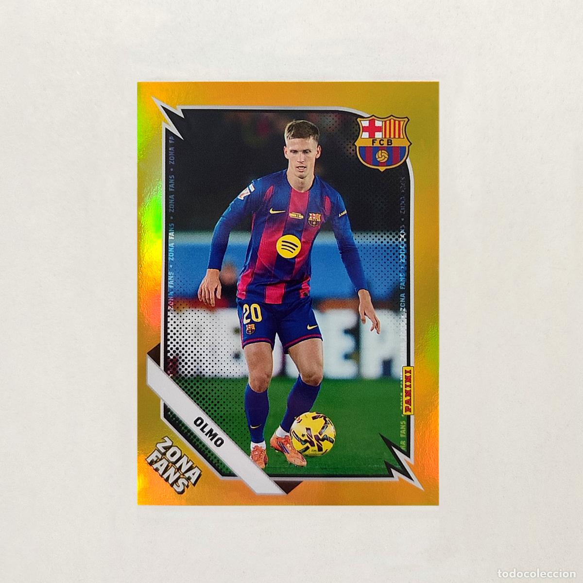 Fu&szlig;ball-Sticker: Olmo Zona Fans Gold Panini Club FC Barcelona 2025/2026