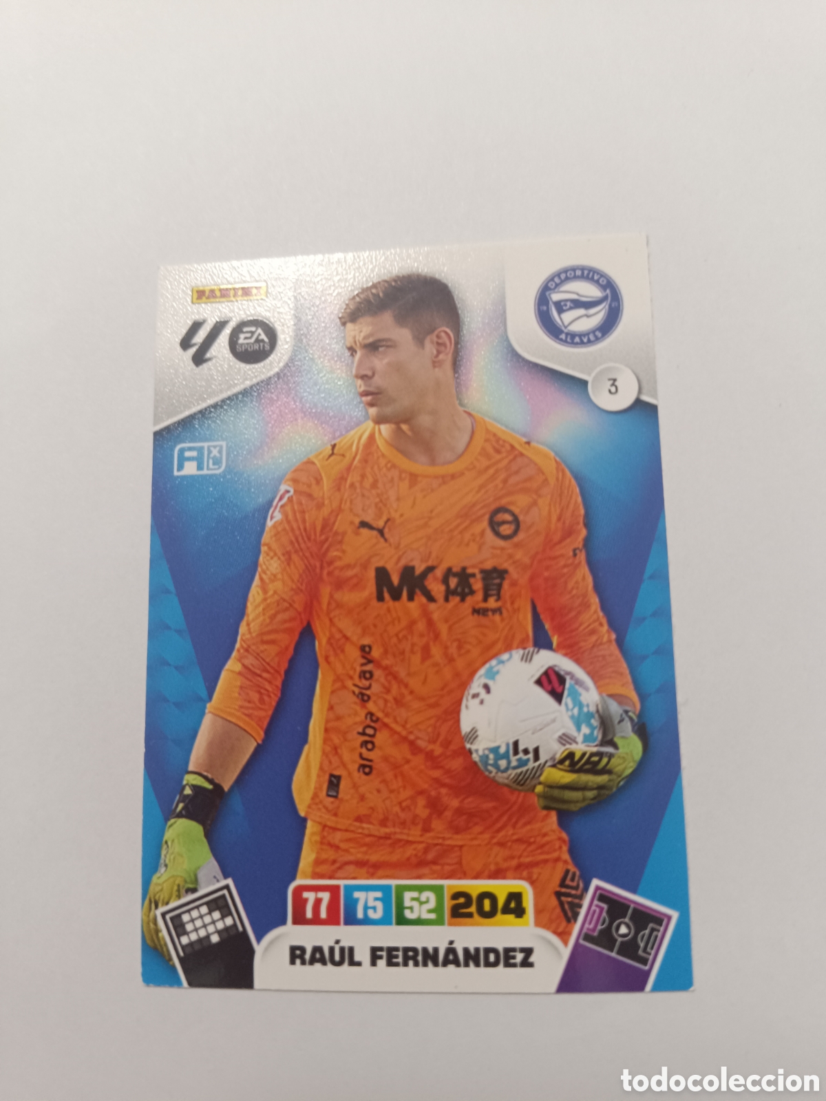 Fu&szlig;ball-Sticker: Adrenalyn 25-26 alav&eacute;s Ra&uacute;l Fern&aacute;ndez 3