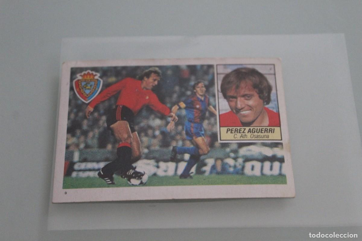 Football Stickers: ESTE 84 85 P&Eacute;REZ AGUERRI FICHAJE N&ordm; 22 RECUPERADO DE &Aacute;LBUM