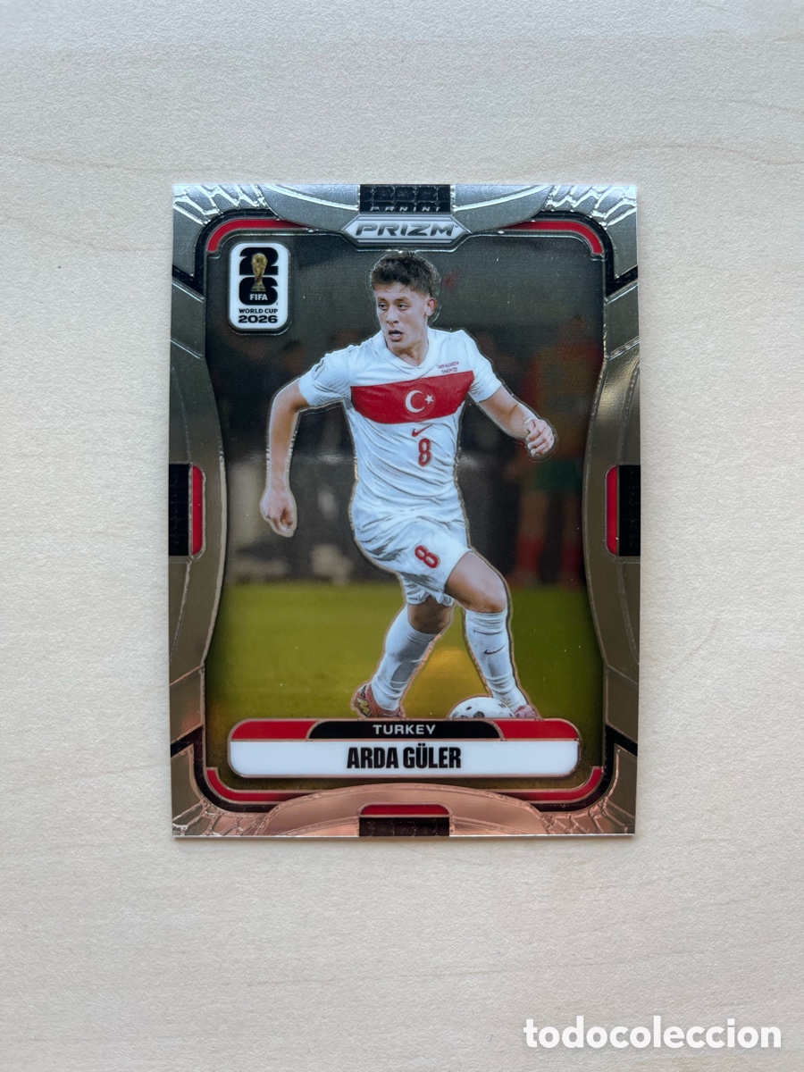 Cromos de f&uacute;tbol: Arda G&uuml;ler Prizm Mundial 2026 - Turquia