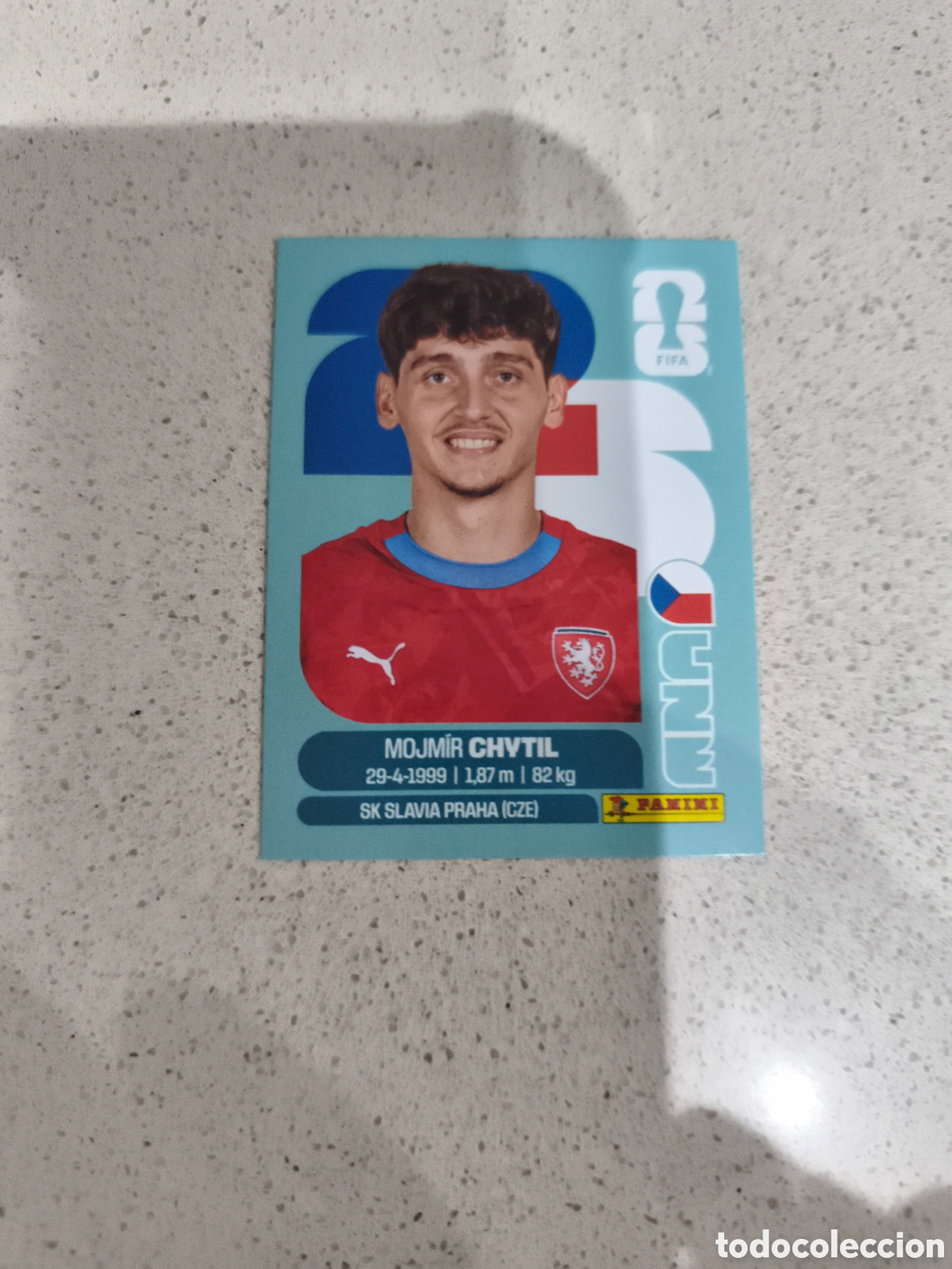 Football Stickers: CROMO CHYTIL REPUBLICA CHECA. SET ACTUALIZACI&Oacute;N MUNDIAL 2026. PANINI.