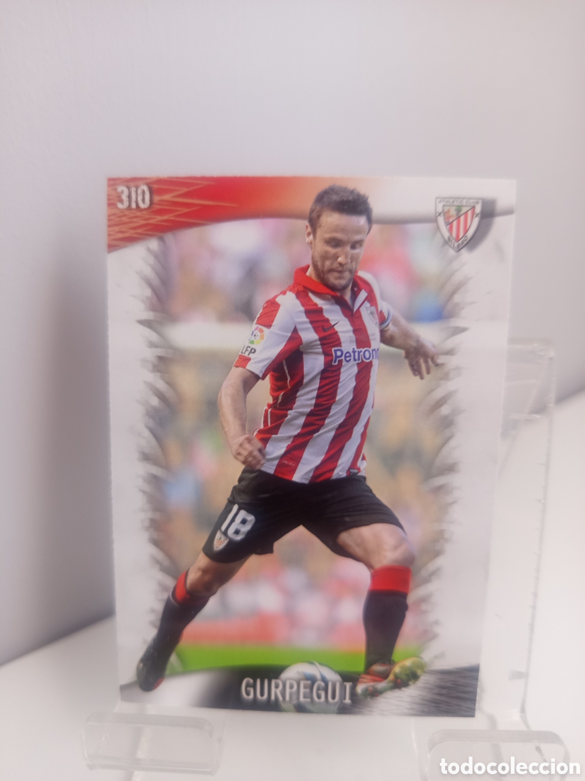 Football Stickers: ❇️ CROMO ⚽ GURPEGUI ATHLETIC DE BILBAO 310 FICHAS LIGA QUIZ 2014 13 14 2013 2014 MUNDICROMO ❇️