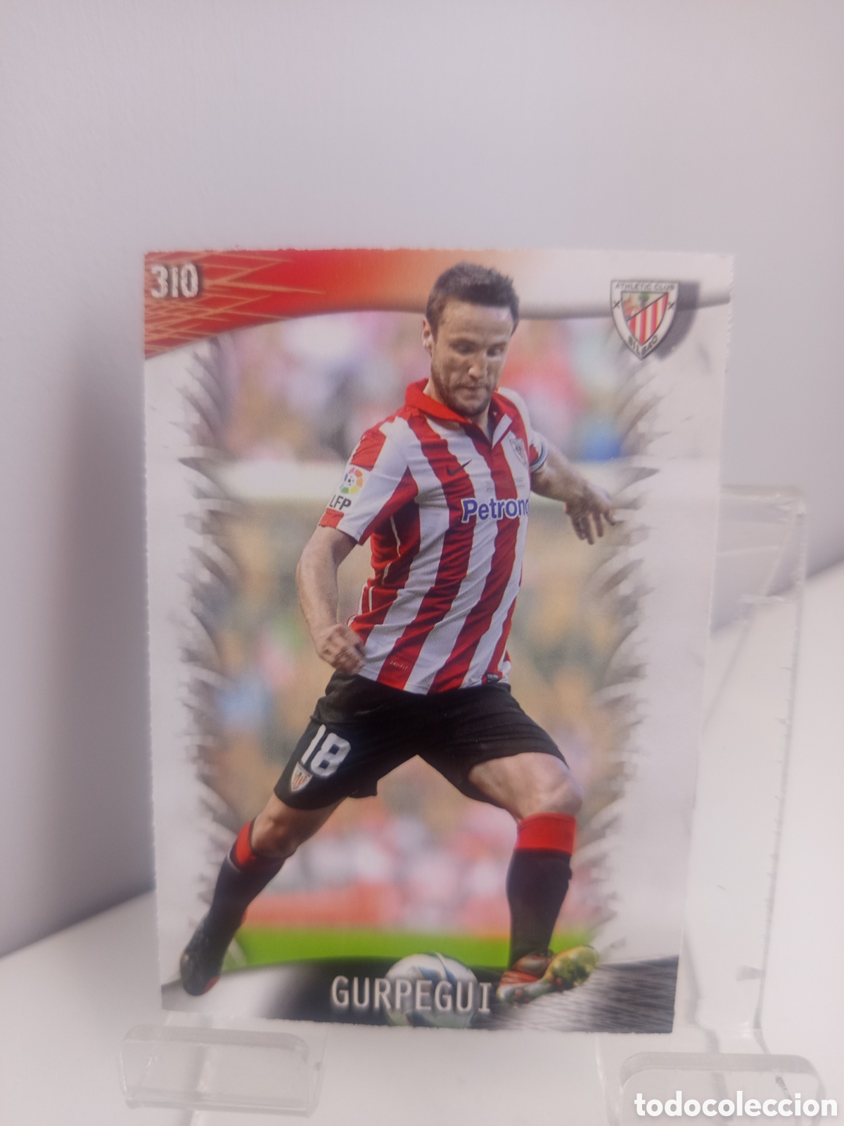 Football Stickers: ❇️ CROMO ⚽ GURPEGUI ATHLETIC DE BILBAO 310 FICHAS LIGA QUIZ 2014 13 14 2013 2014 MUNDICROMO ❇️