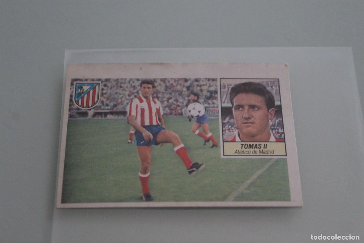 Cromos de f&uacute;tbol: ESTE 84 85 TOM&Aacute;S GONZ&Aacute;LEZ FICHAJE N&ordm; 34 RECUPERADO DE &Aacute;LBUM
