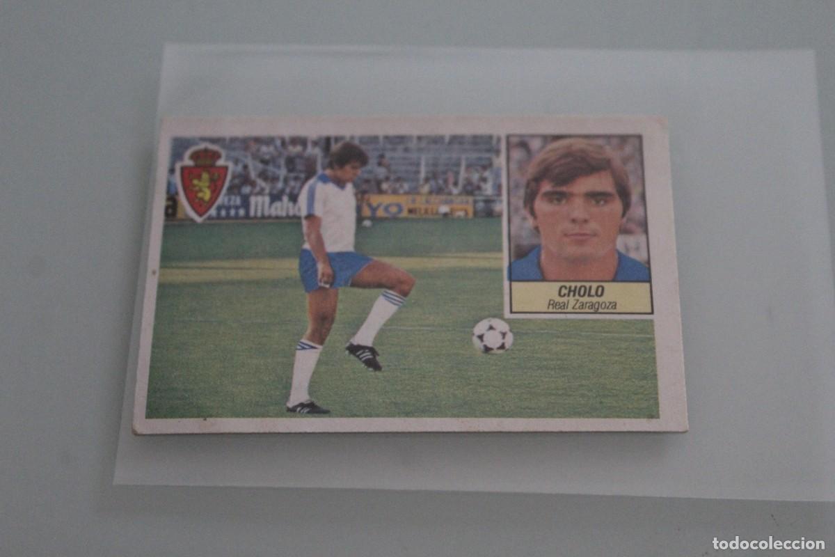 Cromos de f&uacute;tbol: ESTE 84 85 CHOLO FICHAJE N&ordm; 39 RECUPERADO DE &Aacute;LBUM