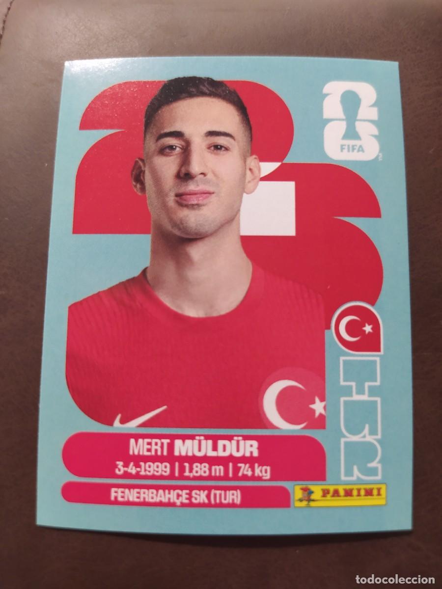 Cromos de f&uacute;tbol: TUR 03 TUR3 Mert MULDUR 3 Turqu&iacute;a Mundial 2026 Panini