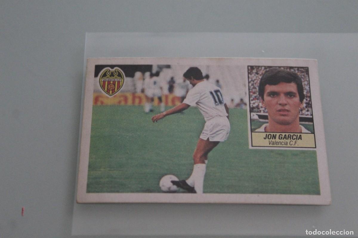 Cromos de f&uacute;tbol: ESTE 84 85 JON GARC&Iacute;A FICHAJE N&ordm; 37 RECUPERADO DE &Aacute;LBUM