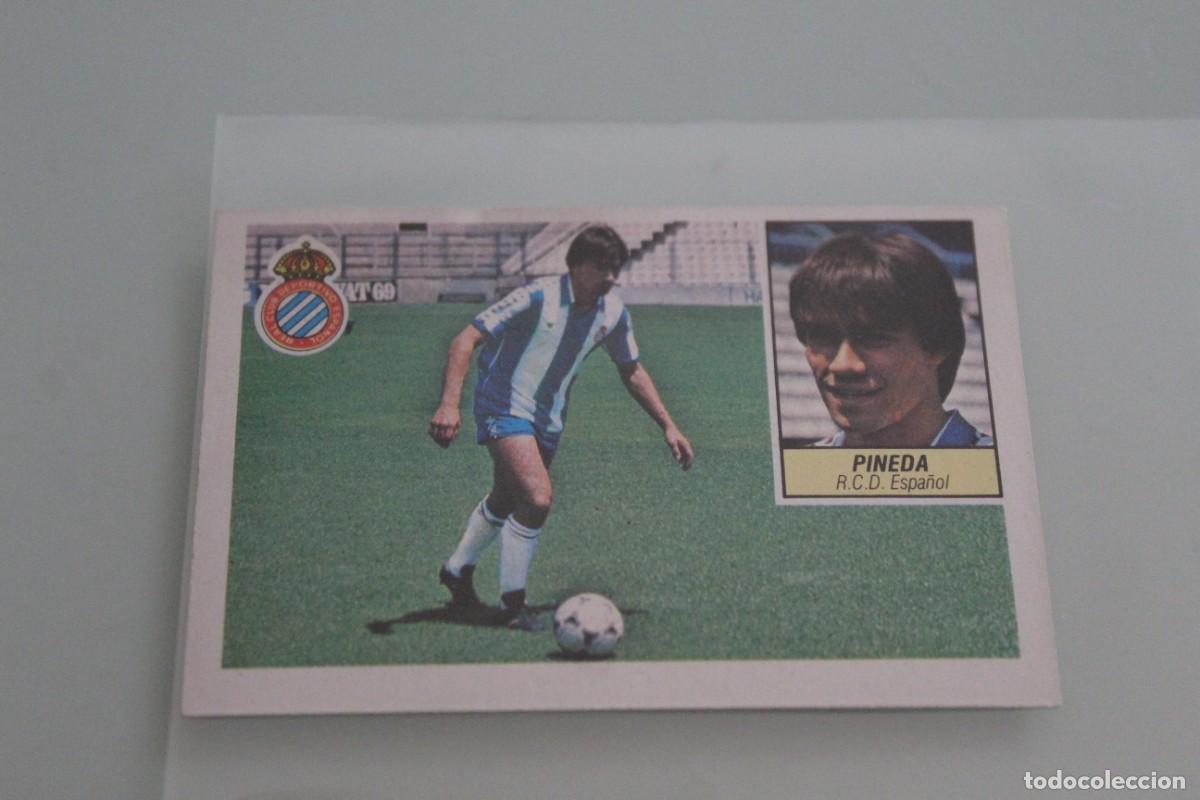 Cromos de f&uacute;tbol: ESTE 84 85 PINEDA FICHAJE N&ordm; 18 RECUPERADO DE &Aacute;LBUM
