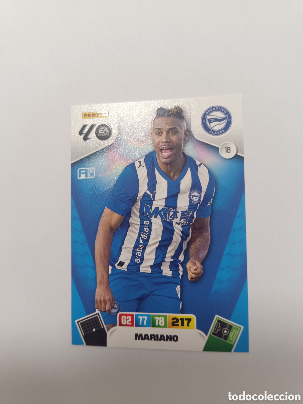 Cromos de f&uacute;tbol: Adrenalyn 25-26 alav&eacute;s mariano 18