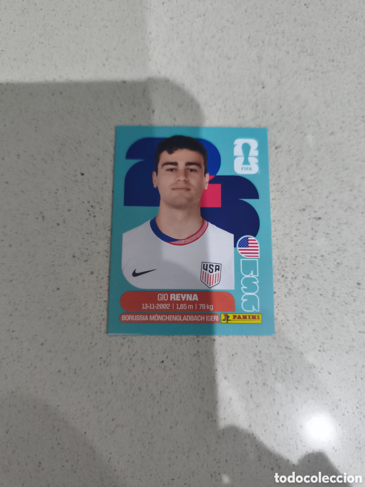 Cromos de f&uacute;tbol: CROMO REYNA USA. SET ACTUALIZACI&Oacute;N MUNDIAL 2026. PANINI.