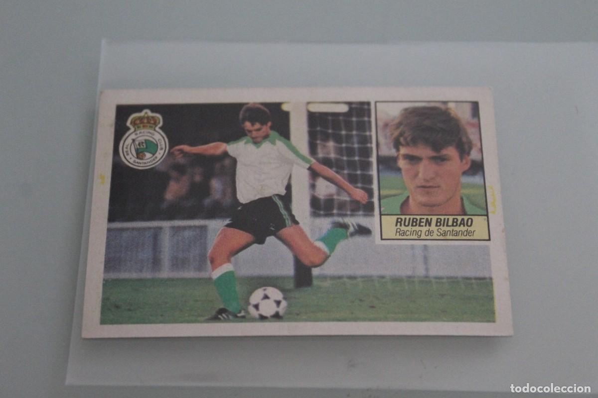 Cromos de f&uacute;tbol: ESTE 84 85 RUB&Eacute;N BILBAO FICHAJE N&ordm; 1 BIS RECUPERADO DE &Aacute;LBUM