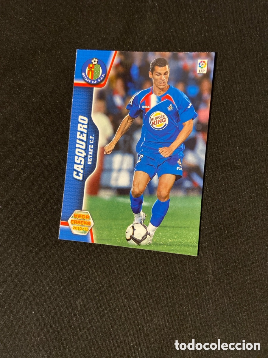 Cromos de f&uacute;tbol: CASQUERO 118 (GETAFE) MEGA