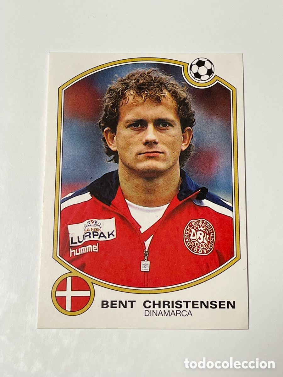Cartes &agrave; collectionner de Football: Bent Christensen Dinamarca Panini 92/93 #190