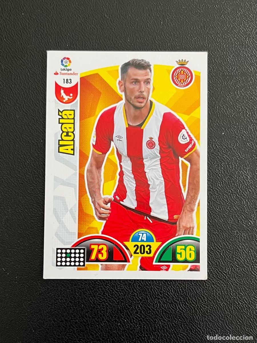 Cartes &agrave; collectionner de Football: 183 ALCAL&Aacute; GIRONA FC ADRENALYN 2017 2018 CROMO PANINI LA LIGA SANTANDER 17 18