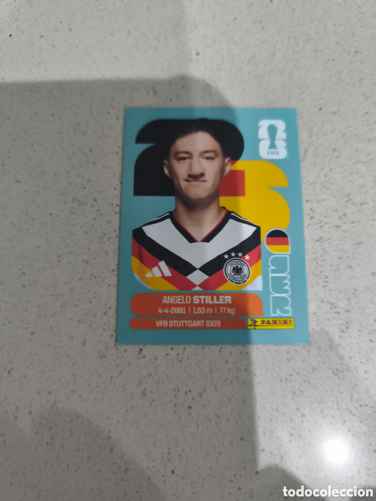 Cromos de f&uacute;tbol: CROMO STILLER ALEMANIA. SET ACTUALIZACI&Oacute;N MUNDIAL 2026. PANINI.