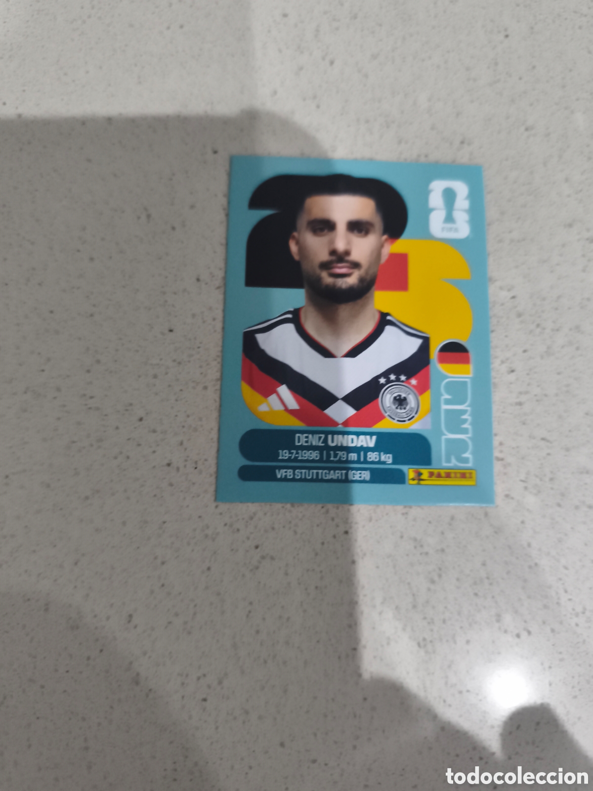 Cromos de f&uacute;tbol: CROMO UNDAV ALEMANIA. SET ACTUALIZACI&Oacute;N MUNDIAL 2026. PANINI.