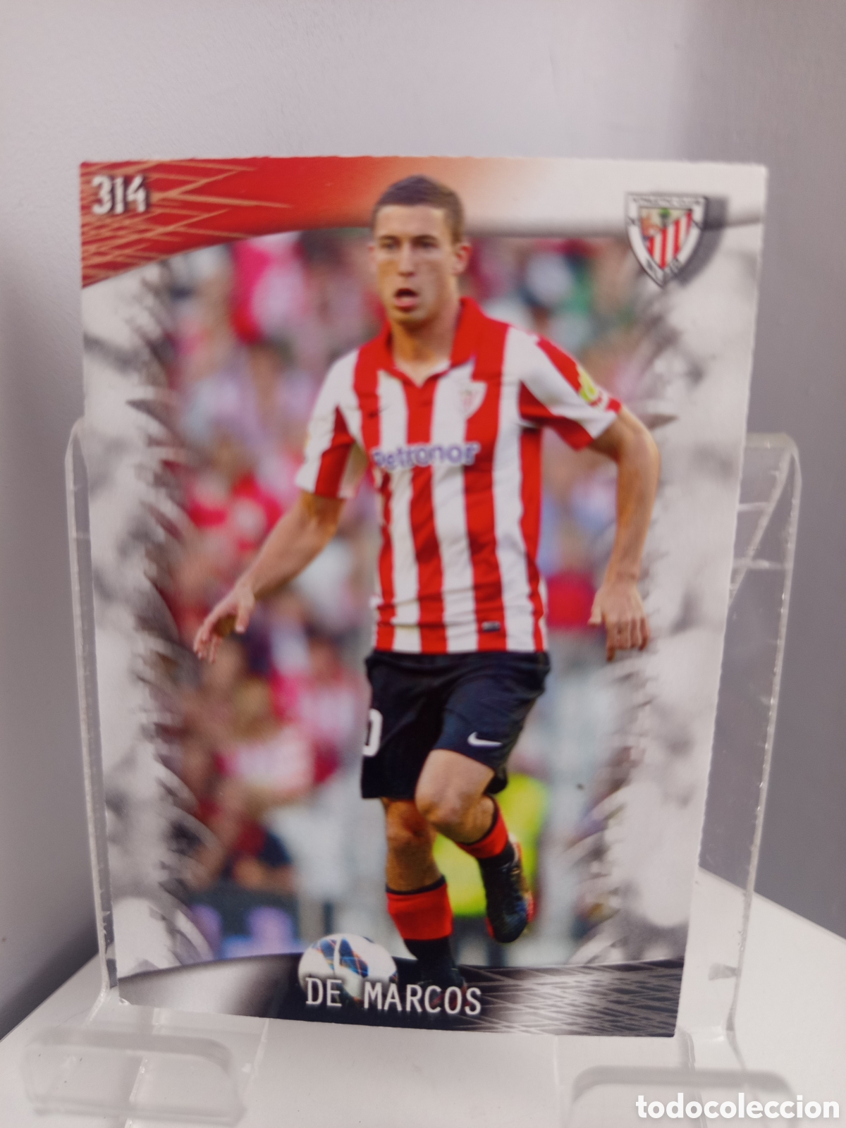 Cartes &agrave; collectionner de Football: ❇️ CROMO ⚽ DE MARCOS ATHLETIC DE BILBAO 314 FICHAS LIGA QUIZ 2014 13 14 2013 2014 MUNDICROMO ❇️