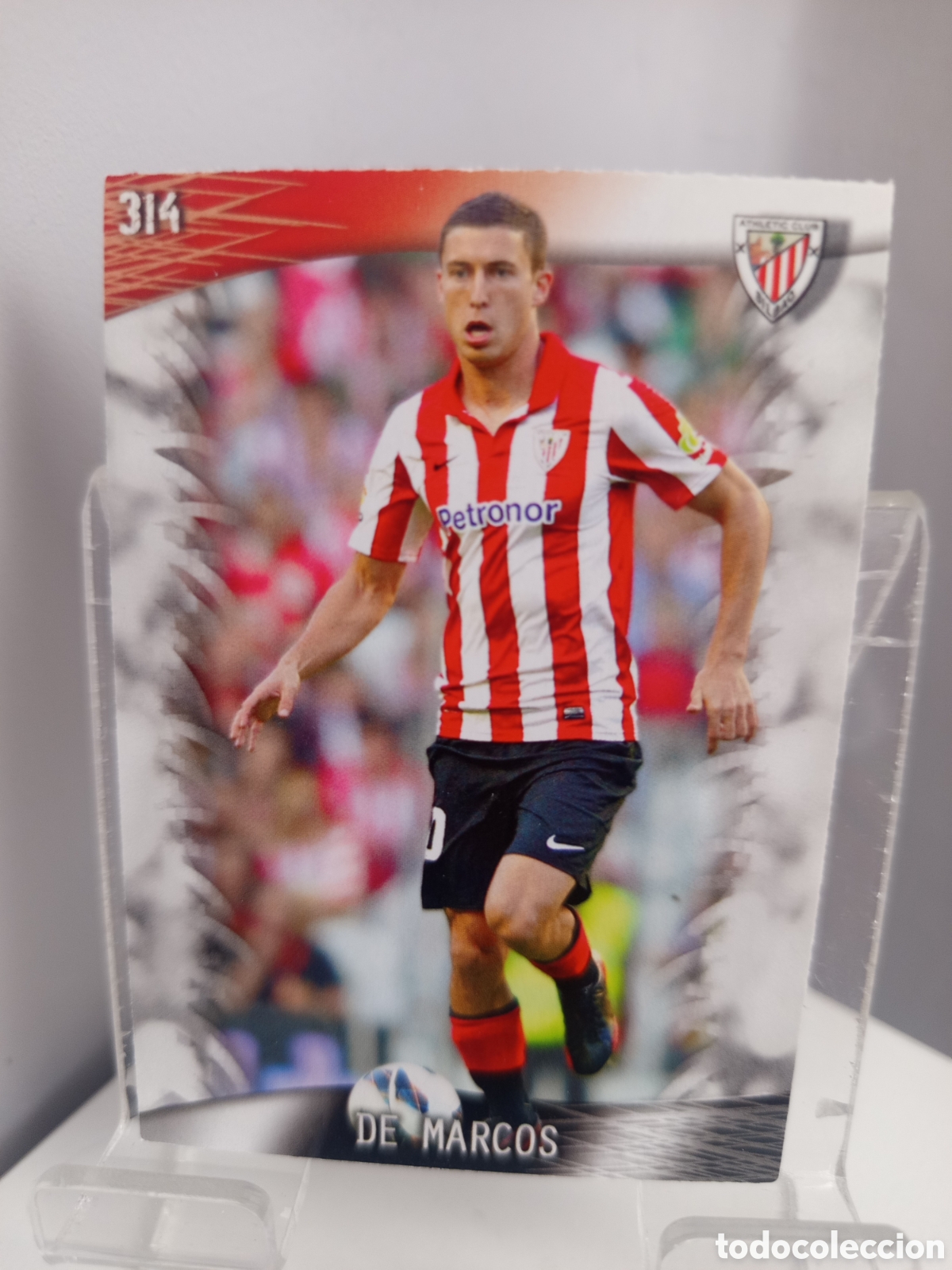 Cartes &agrave; collectionner de Football: ❇️ CROMO ⚽ DE MARCOS ATHLETIC DE BILBAO 314 FICHAS LIGA QUIZ 2014 13 14 2013 2014 MUNDICROMO ❇️