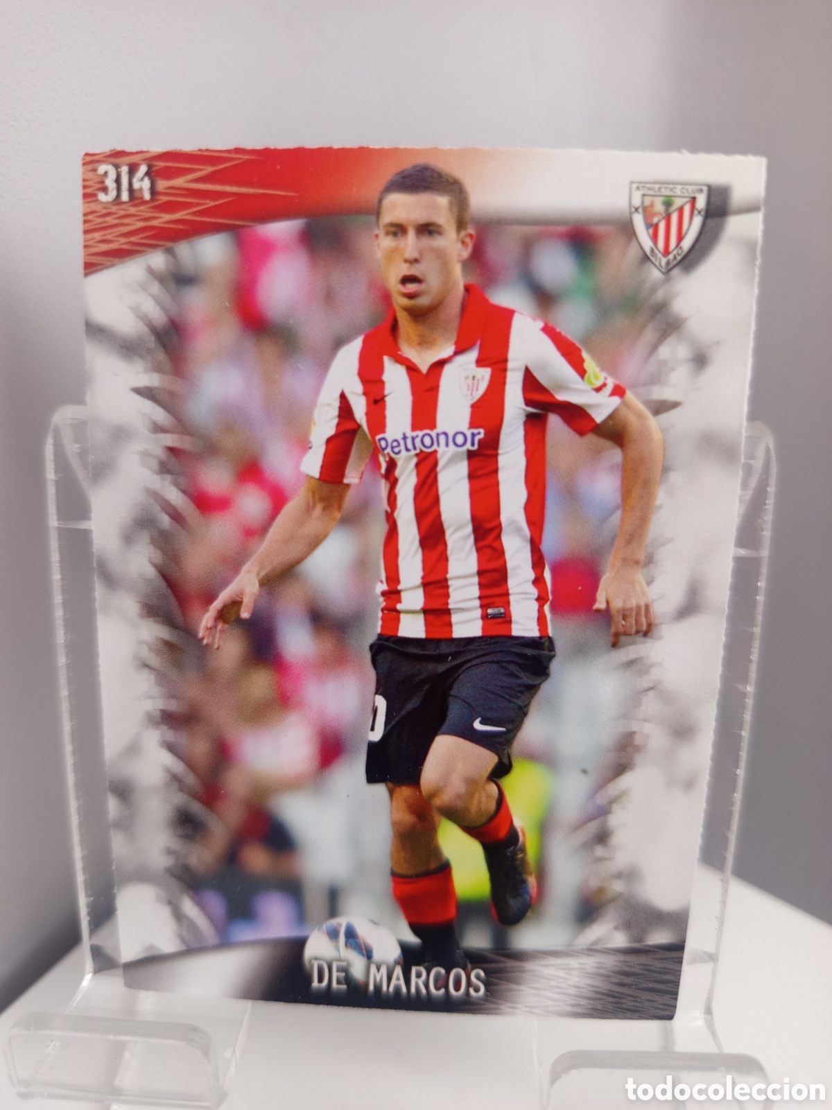 Cartes &agrave; collectionner de Football: ❇️ CROMO ⚽ DE MARCOS ATHLETIC DE BILBAO 314 FICHAS LIGA QUIZ 2014 13 14 2013 2014 MUNDICROMO ❇️