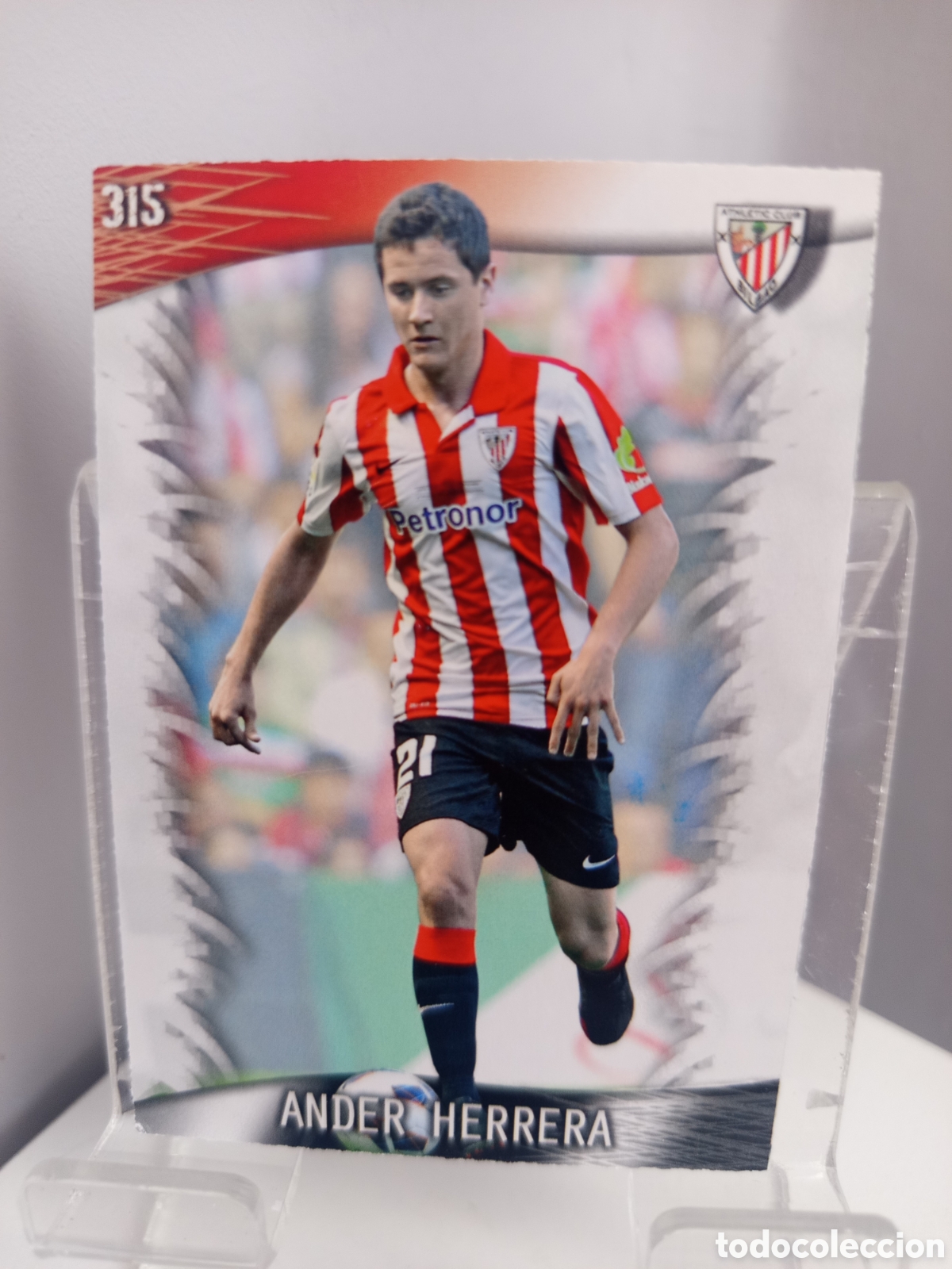 Cartes &agrave; collectionner de Football: ❇️ CROMO ⚽ ANDER HERRERA ATHLETIC DE BILBAO 315 FICHAS LIGA QUIZ 2014 13 14 2013 2014 MUNDICROMO ❇️