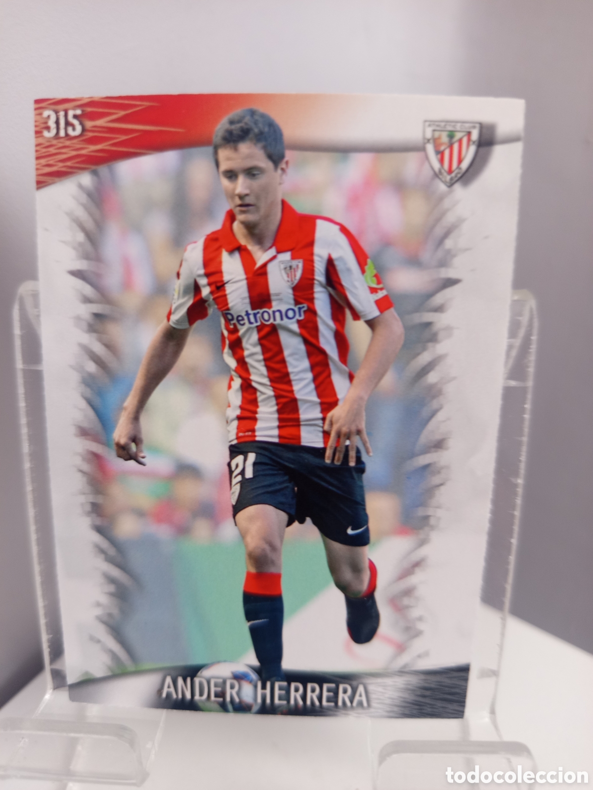 Cromos de f&uacute;tbol: ❇️ CROMO ⚽ ANDER HERRERA ATHLETIC DE BILBAO 315 FICHAS LIGA QUIZ 2014 13 14 2013 2014 MUNDICROMO ❇️