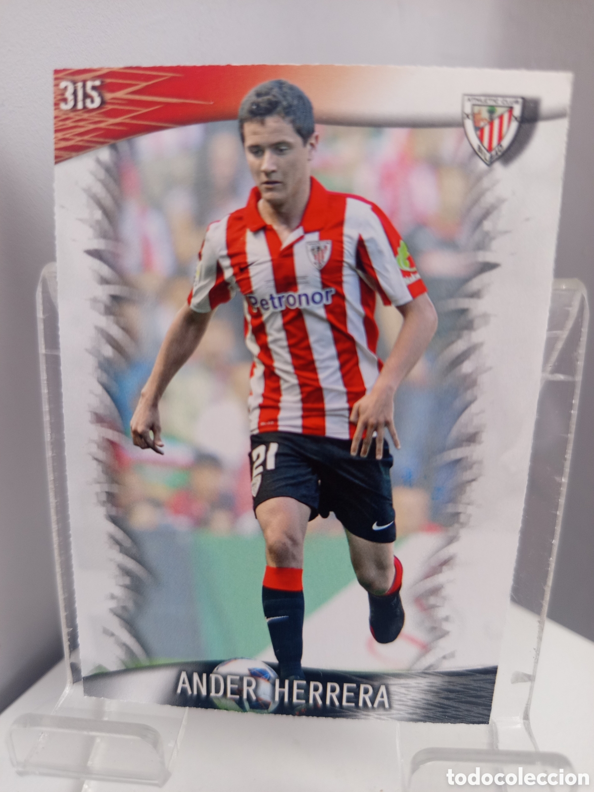Cromos de f&uacute;tbol: ❇️ CROMO ⚽ ANDER HERRERA ATHLETIC DE BILBAO 315 FICHAS LIGA QUIZ 2014 13 14 2013 2014 MUNDICROMO ❇️