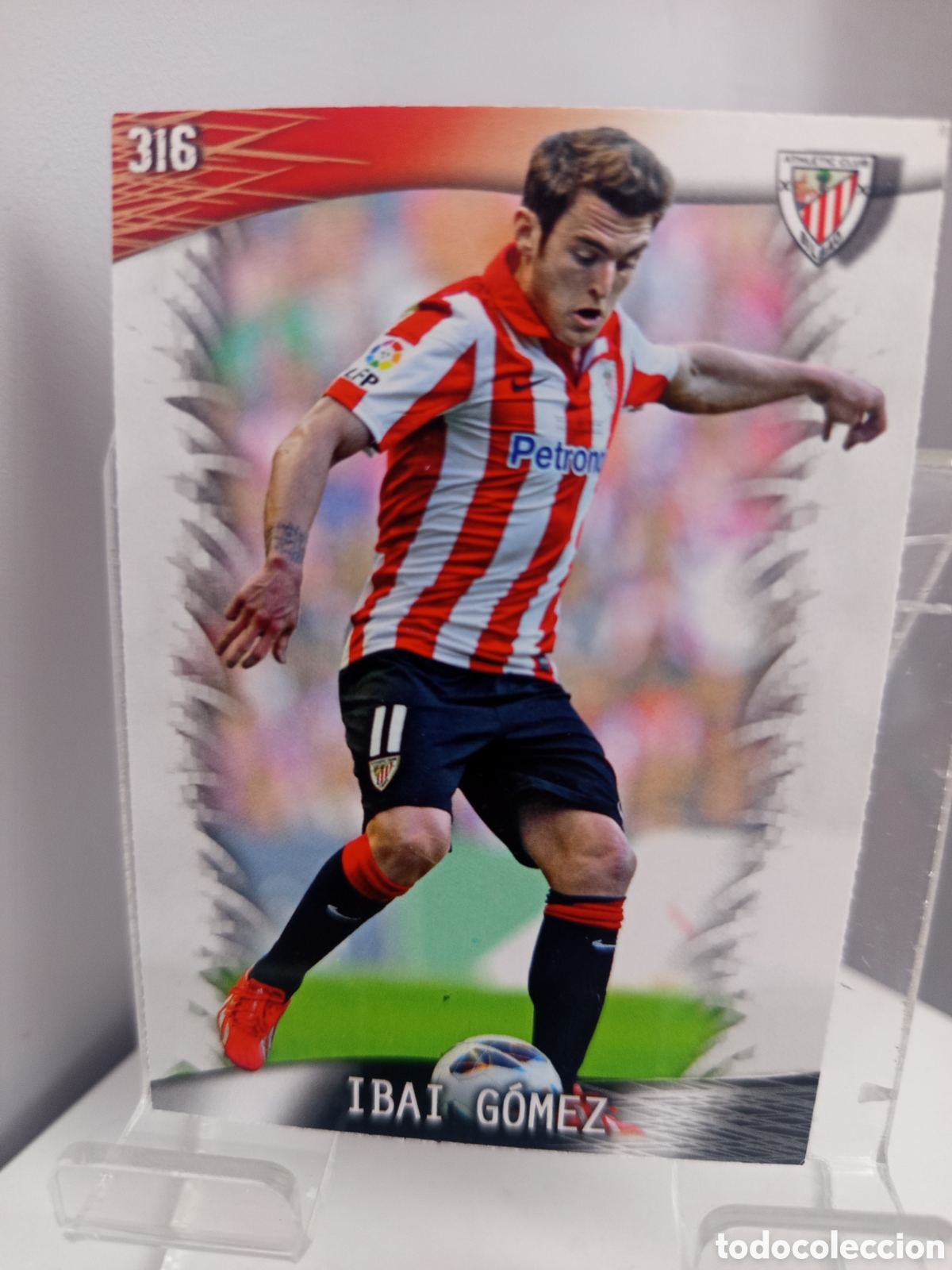 Football Stickers: ❇️ CROMO ⚽ IBAI G&Oacute;MEZ ATHLETIC DE BILBAO 316 FICHAS LIGA QUIZ 2014 13 14 2013 2014 MUNDICROMO ❇️