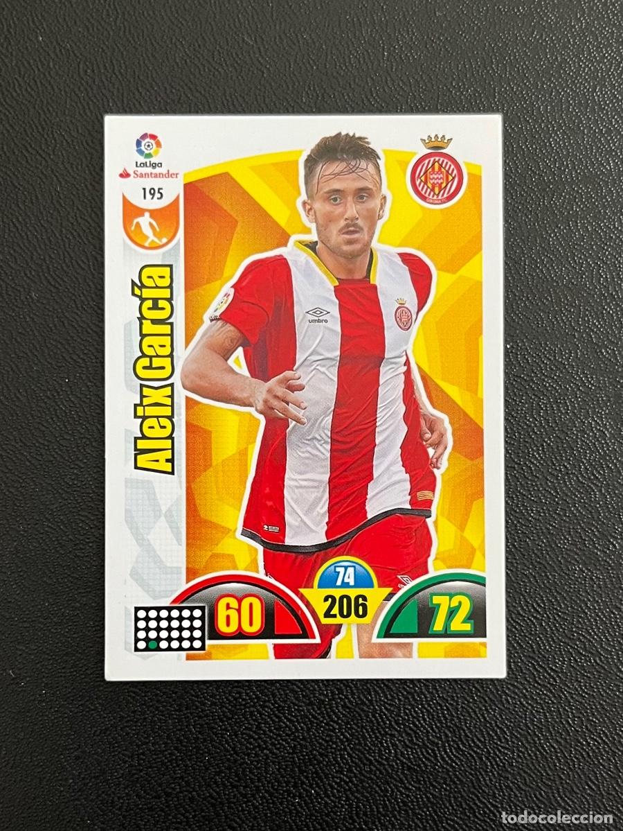 Cromos de f&uacute;tbol: 195 ALEIX GARC&Iacute;A GIRONA FC ADRENALYN 2017 2018 CROMO PANINI LA LIGA SANTANDER 17 18
