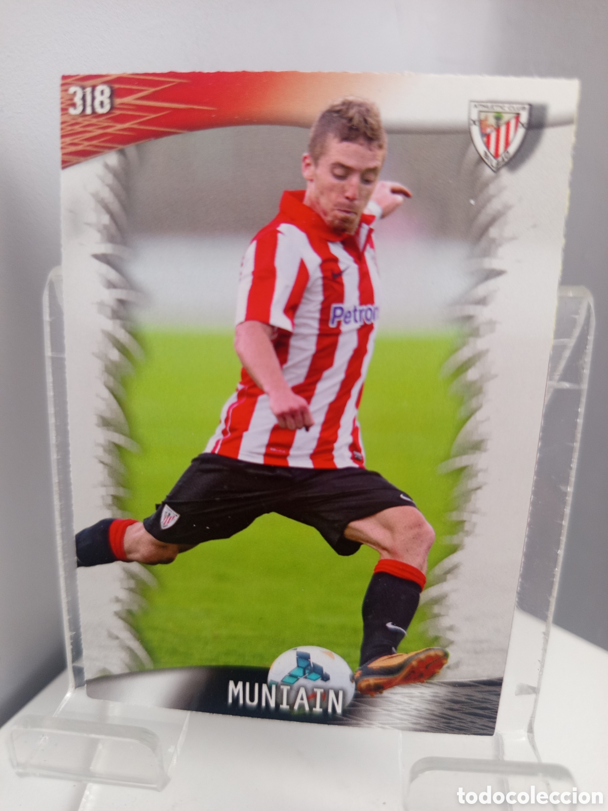 Football Stickers: ❇️ CROMO ⚽ MUNIAIN ATHLETIC DE BILBAO 318 FICHAS LIGA QUIZ 2014 13 14 2013 2014 MUNDICROMO ❇️