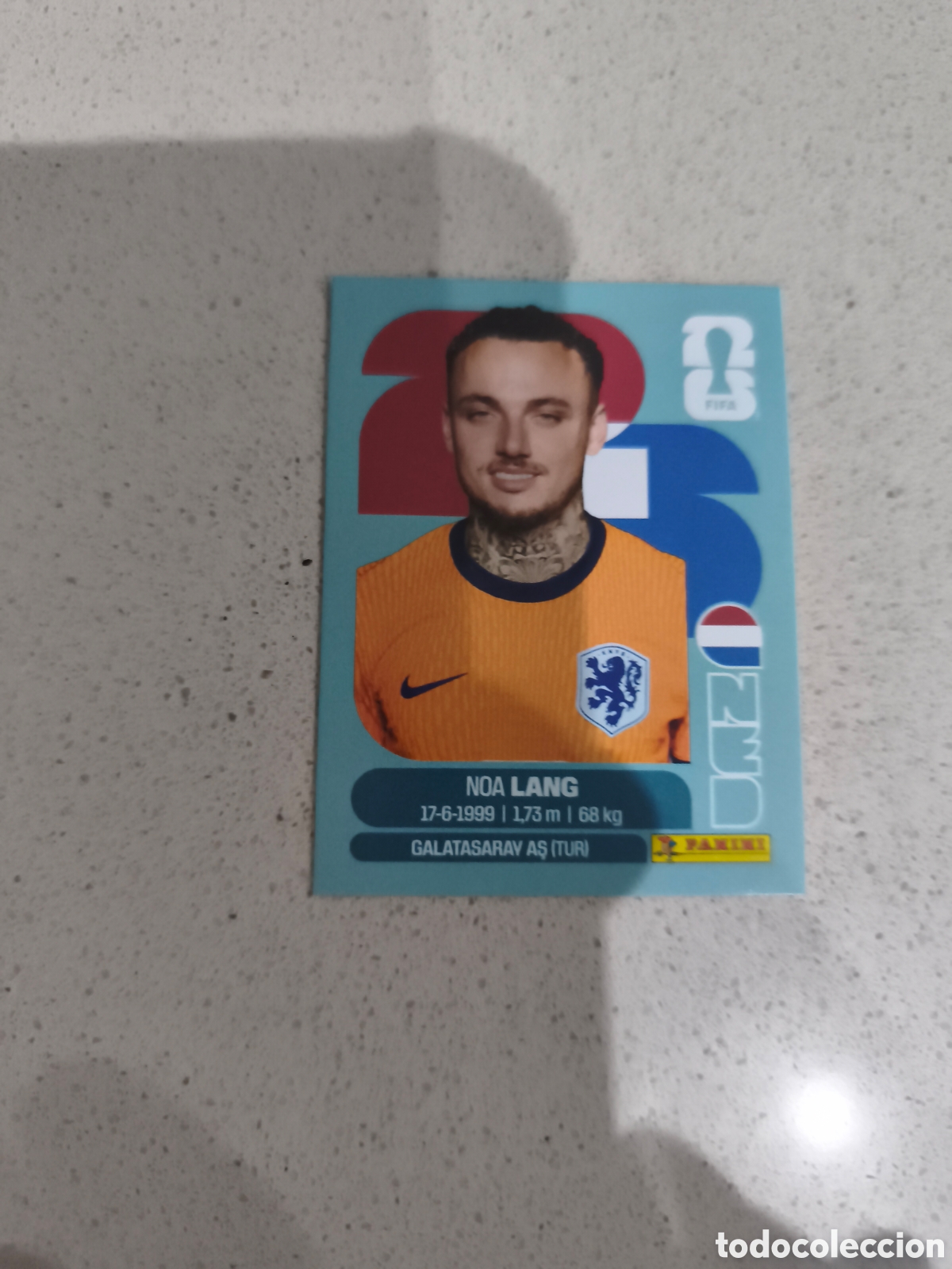 Cromos de f&uacute;tbol: CROMO LANG PAISES BAJOS. SET ACTUALIZACI&Oacute;N MUNDIAL 2026. PANINI.