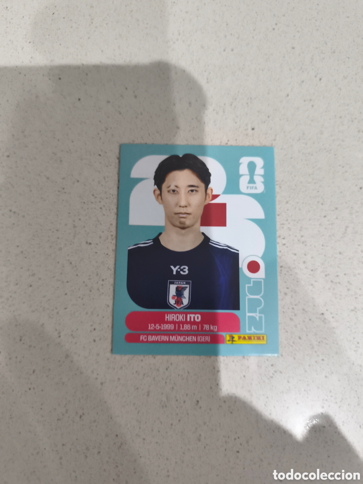 Cromos de f&uacute;tbol: CROMO ITO JAP&Oacute;N. SET ACTUALIZACI&Oacute;N MUNDIAL 2026. PANINI.