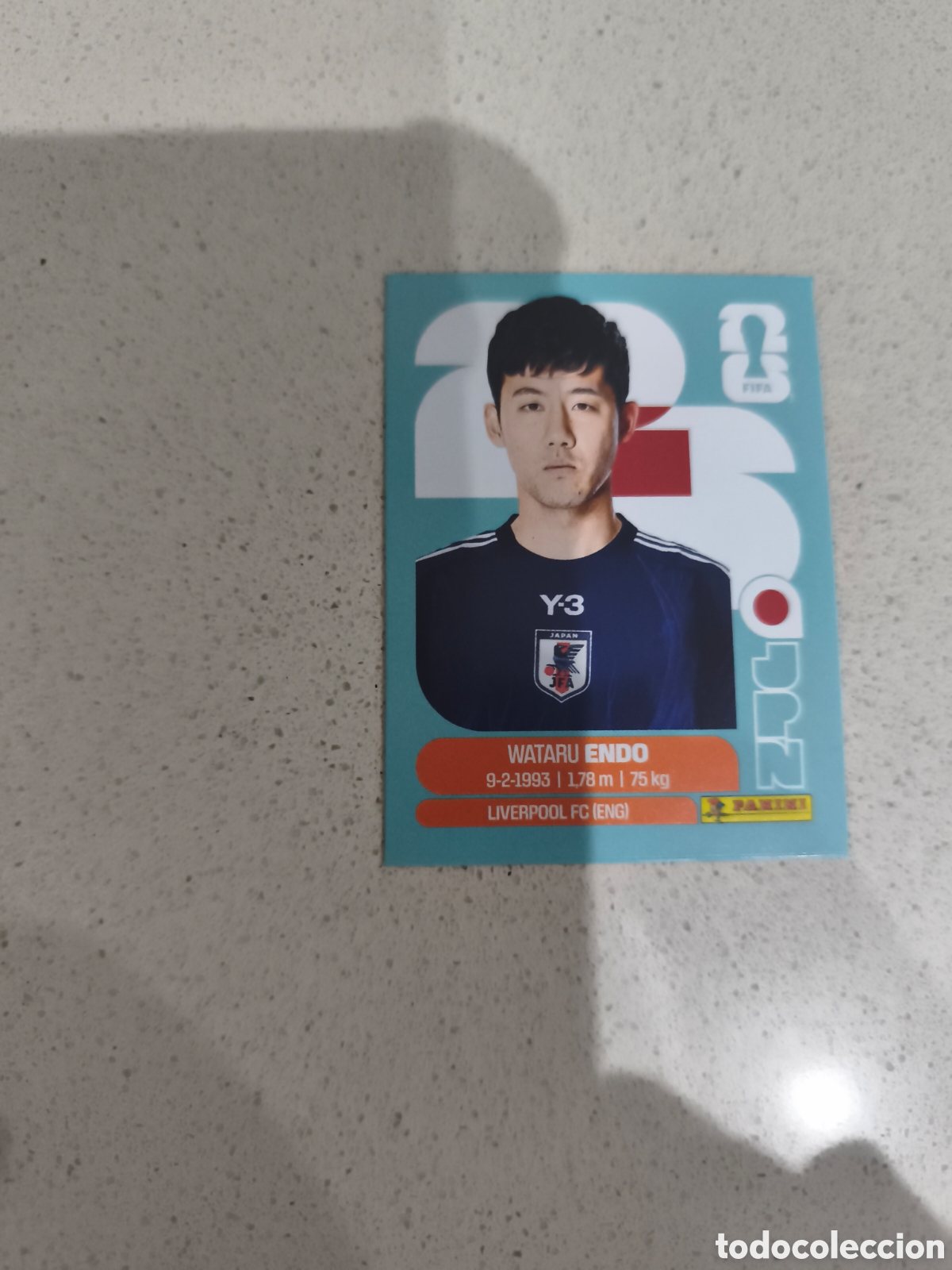 Cromos de f&uacute;tbol: CROMO ENDO JAP&Oacute;N. SET ACTUALIZACI&Oacute;N MUNDIAL 2026. PANINI.