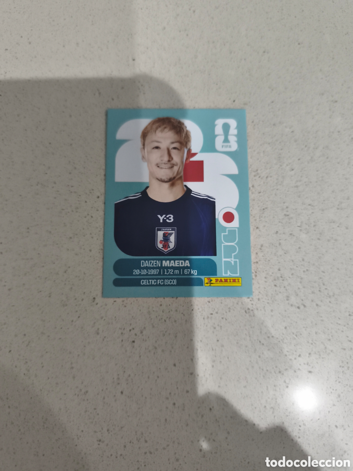 Cromos de f&uacute;tbol: CROMO MAEDA JAP&Oacute;N. SET ACTUALIZACI&Oacute;N MUNDIAL 2026. PANINI.