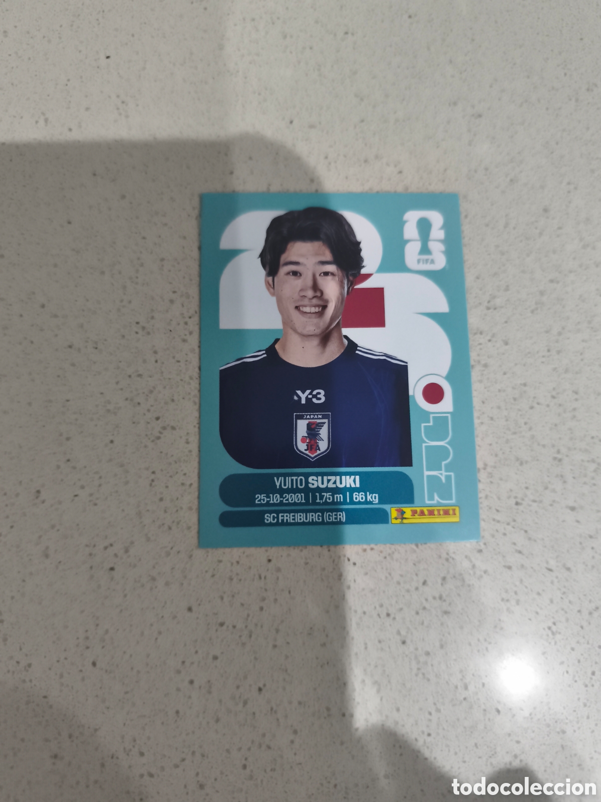 Cromos de f&uacute;tbol: CROMO SUZUKI JAP&Oacute;N. SET ACTUALIZACI&Oacute;N MUNDIAL 2026. PANINI.
