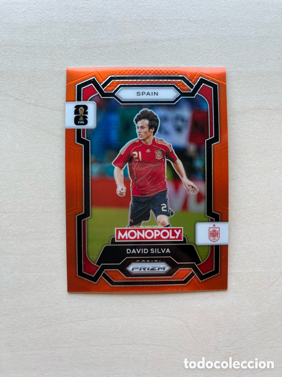 Cromos de f&uacute;tbol: David Silva /149 Prizm Monopoly Mundial 2026 - Espa&ntilde;a