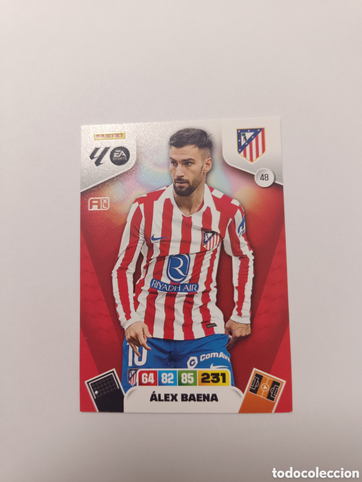 Cromos de f&uacute;tbol: Adrenalyn 25-26 atletico de Madrid Baena 48