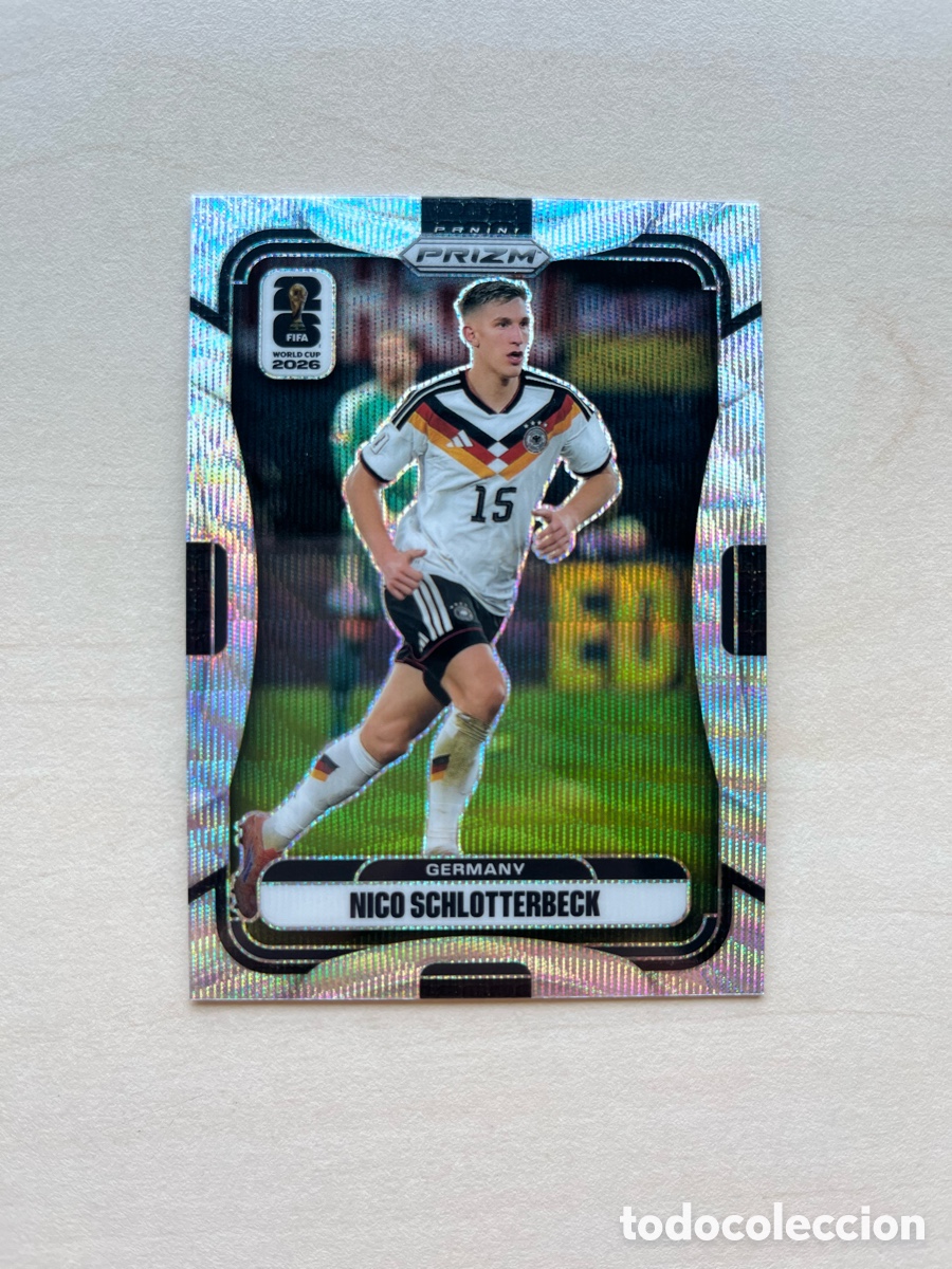 Cromos de f&uacute;tbol: Schlotterbeck Paralelo Prizm Mundial 2026 - Alemania