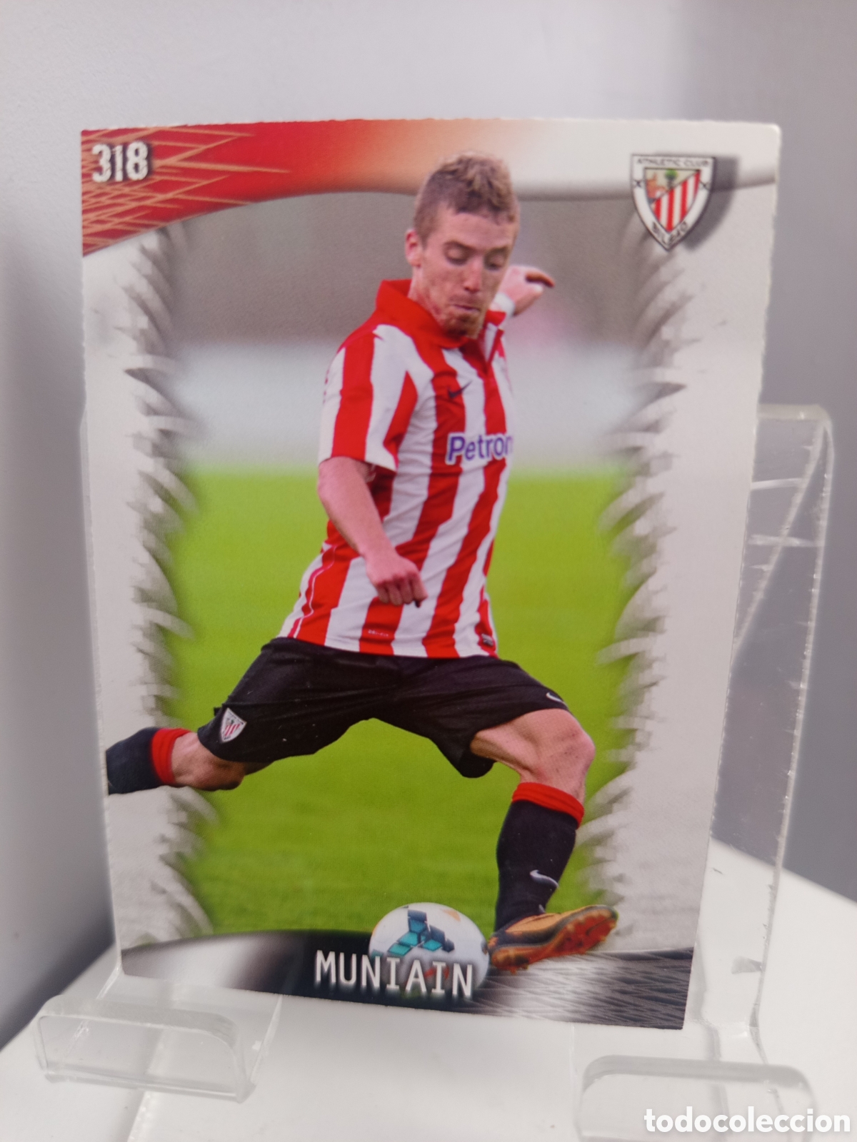 Cromos de f&uacute;tbol: ❇️ CROMO ⚽ MUNIAIN ATHLETIC DE BILBAO 318 FICHAS LIGA QUIZ 2014 13 14 2013 2014 MUNDICROMO ❇️
