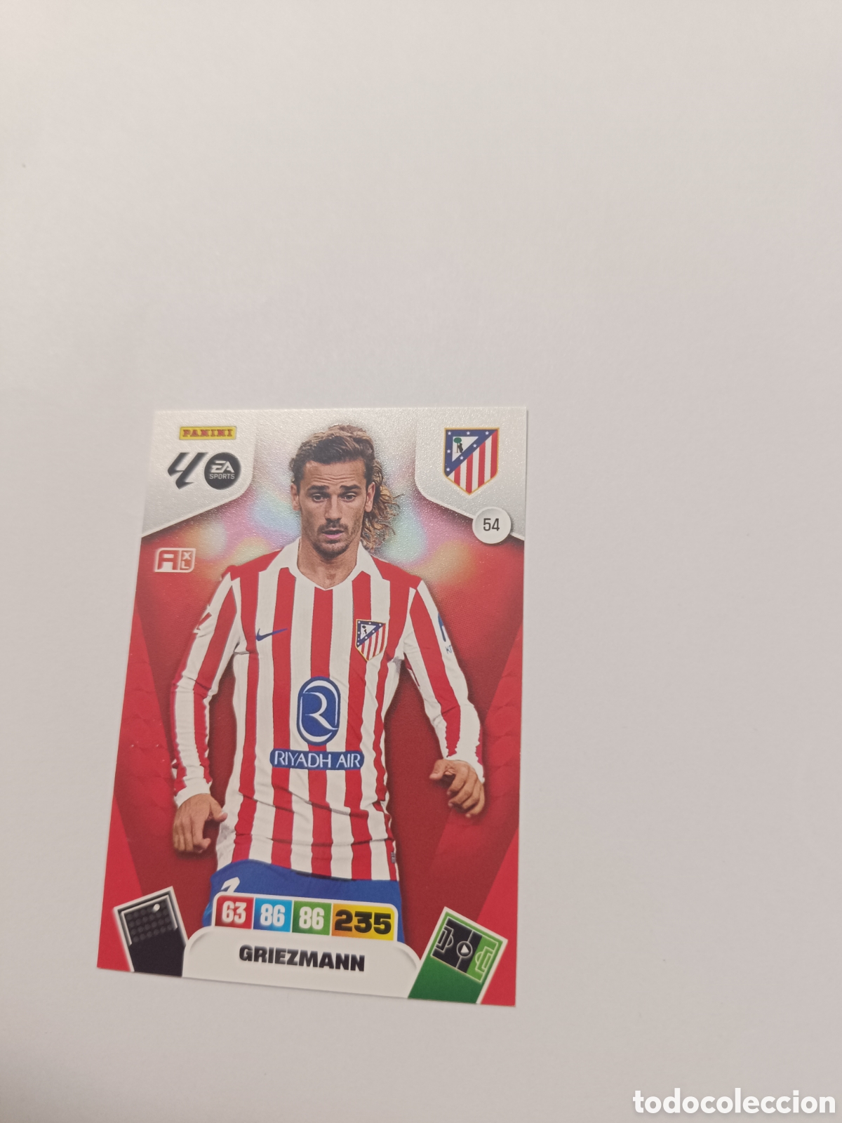 Cromos de f&uacute;tbol: Adrenalyn 25-26 atletico de Madrid Griezmann 54