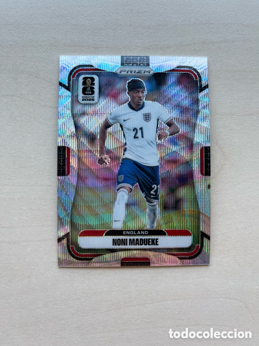 Cromos de f&uacute;tbol: Madueke Paralelo Prizm Mundial 2026 - Inglaterra