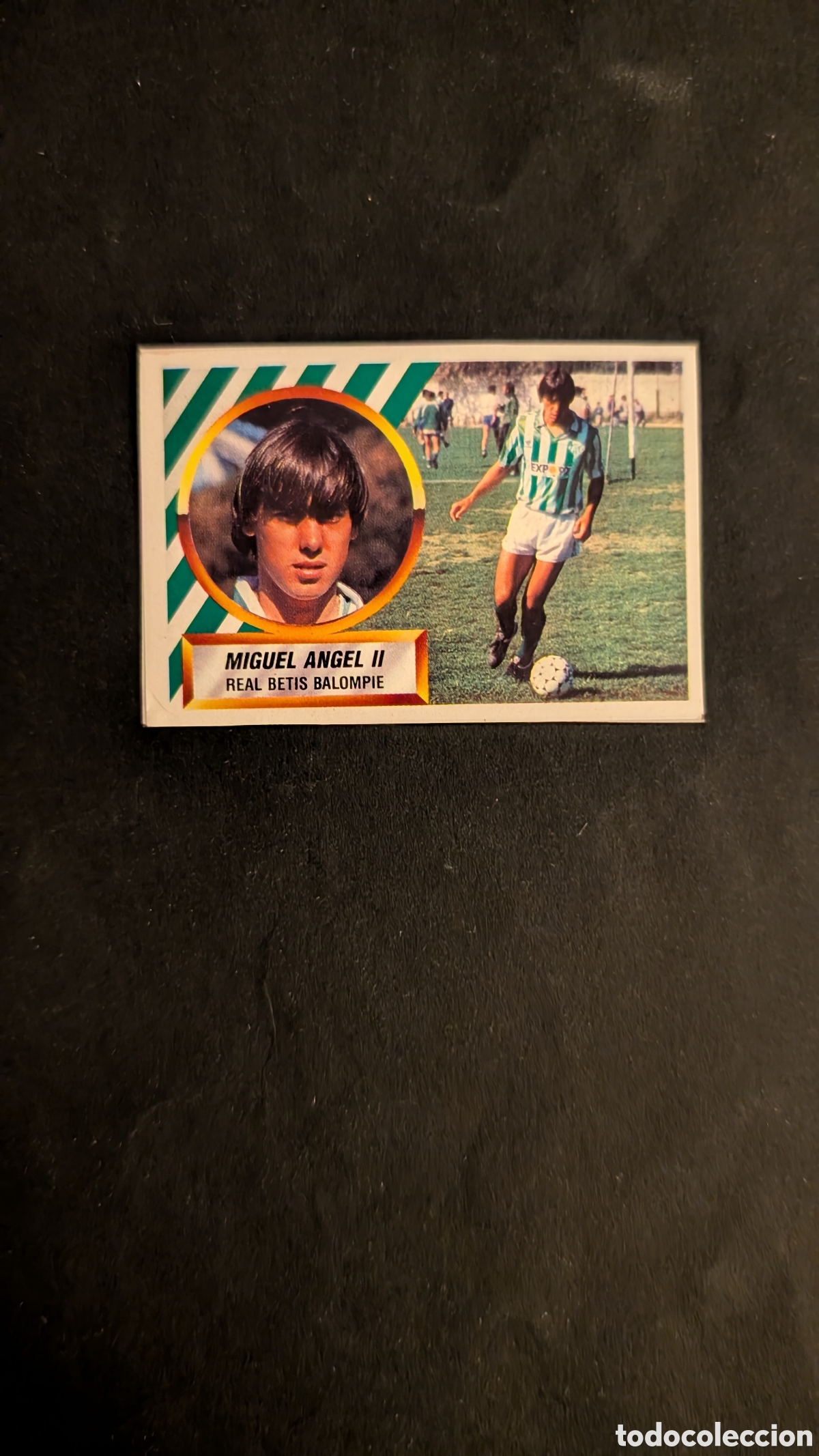 Football Stickers: MIGUEL ANGEL II BETIS COLOCA LIGA ESTE 1988/89 88 89 RECORTADO RECUPERADO