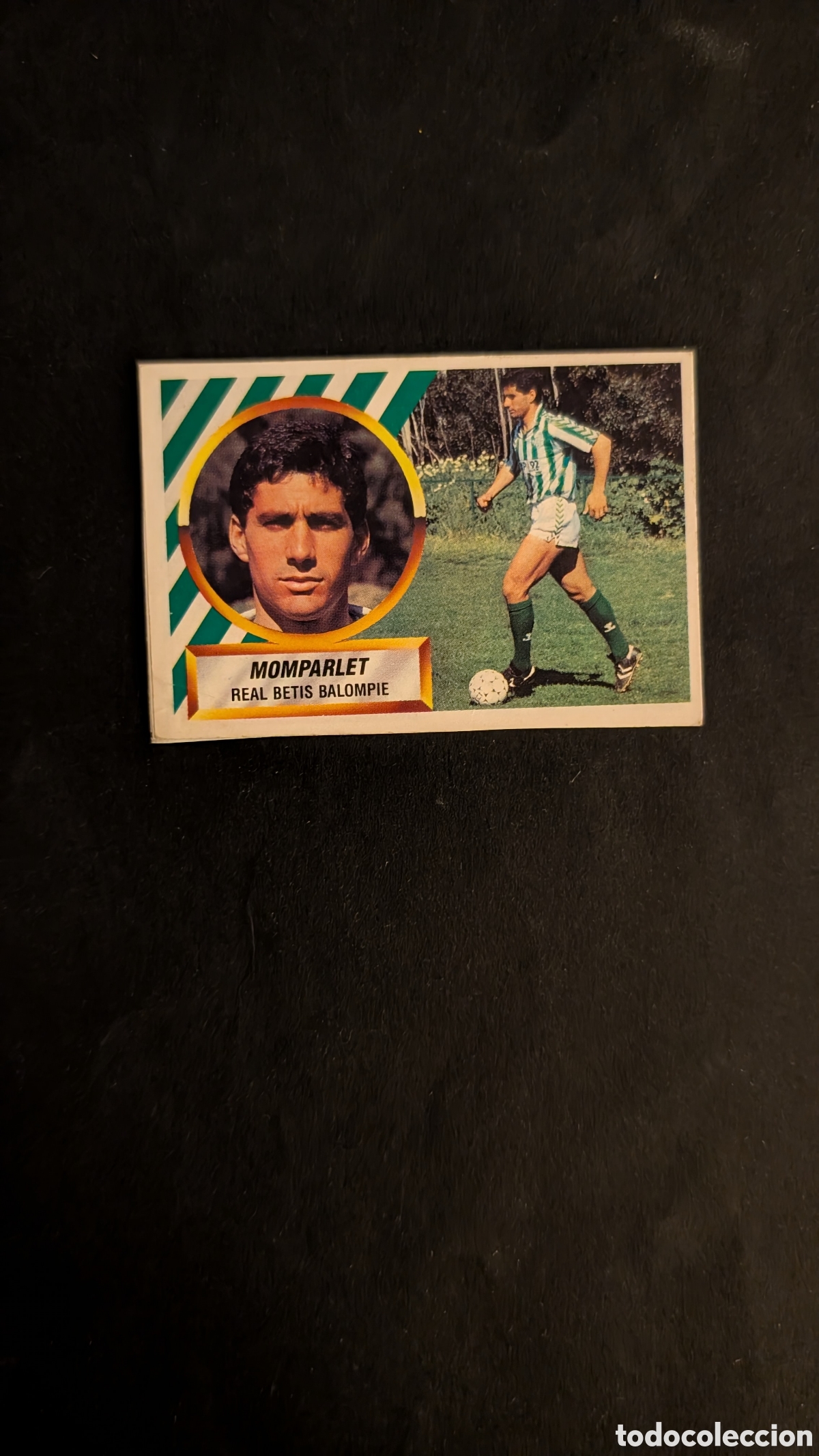 Football Stickers: MOMPARLET BETIS COLOCA LIGA ESTE 1988/89 88 89 RECORTADO RECUPERADO