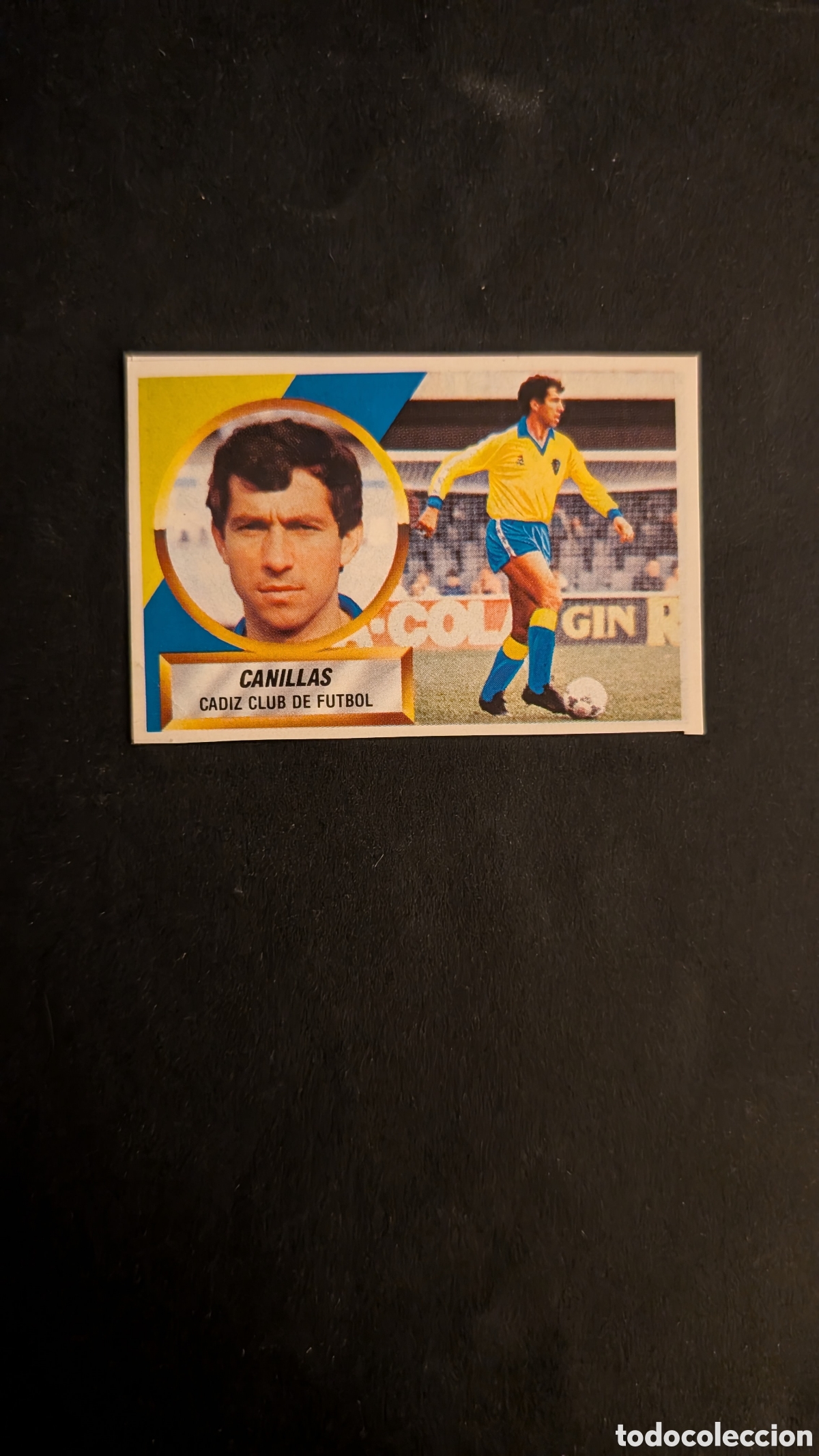 Football Stickers: CANILLAS CADIZ COLOCA LIGA ESTE 1988/89 88 89 RECORTADO RECUPERADO